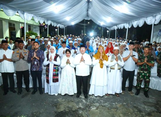 Wali Kota Wesly Sambut Kepulangan Jamaah Haji/Hajjah Pematangsiantar