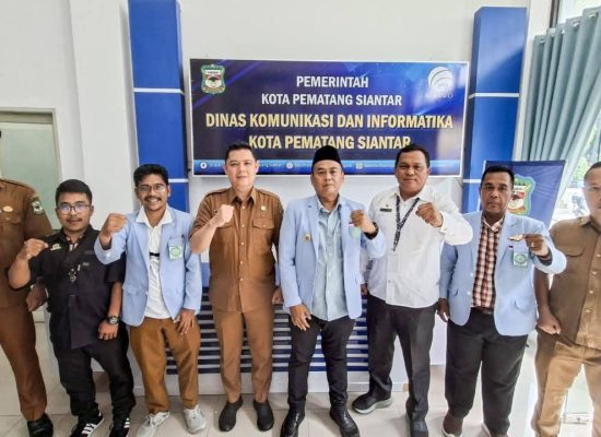 Panitia FASI XIII Sumut Gelar Pertemuan dengan Kadis Kominfo Pematangsiantar