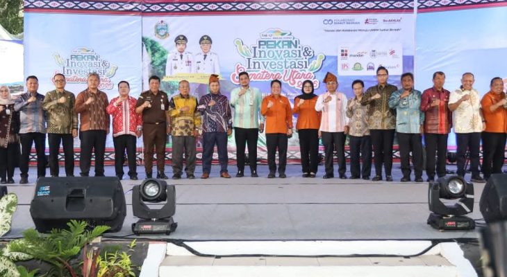 Wali Kota Wesly Hadiri Pembukaan Pekan Inovasi Investasi Sumatera Utara di Parapat