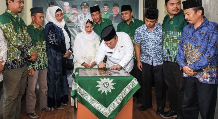 Wali Kota Wesly Resmikan Musholla Muslimat Muhammadiyah Tomuan