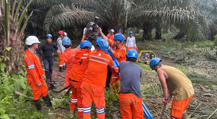 PLN Tuntaskan Fondasi Tiga Tower Emergency, Pemulihan Listrik Sumut Makin Dipercepat