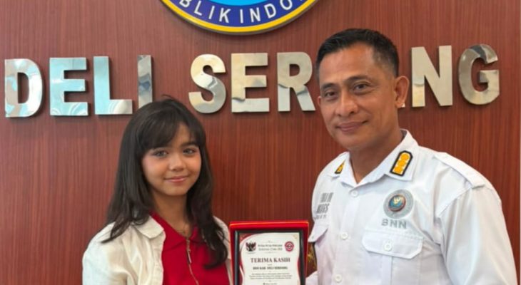 Fokus RNI dan Winner Putra Putri Pemulihan Sumut Perkuat Sinergi dengan BNNK Deli Serdang