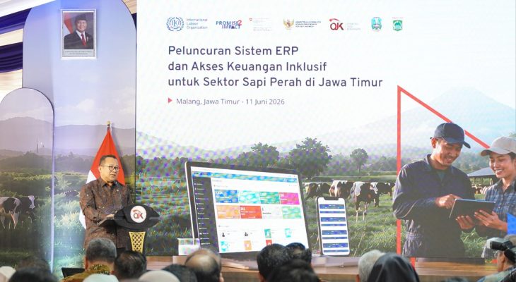 OJK dan ILO Luncurkan Entetprise Resource Planning, Tingkatkan Akses Pembiayaan Peternak Sapi Perah