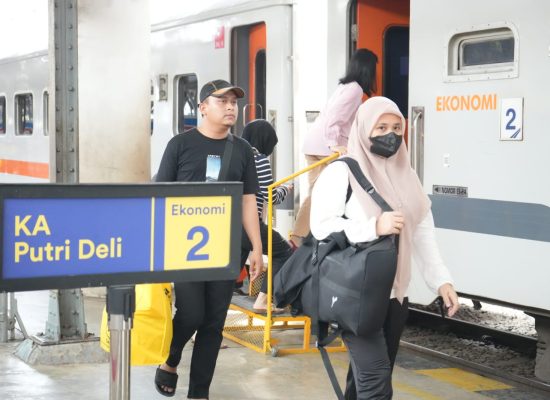 KA Putri Deli Angkut 541 Ribu Penumpang Hingga Mei 2026, Kuasai 47 Persen Pasar Kereta Api di Sumut