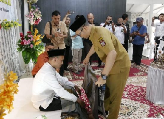 Pemko Tanjungbalai dan Forkopimda Upah-upah Wali Kota Sepulang Haji, Mahyaruddin: Pelayanan Haji Harus Lebih Baik