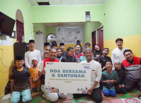 Pertamina Berkah Hadir di Lima Provinsi Sumbagut, Santuni Anak Yatim, Duafa dan Penyandang Disabilitas