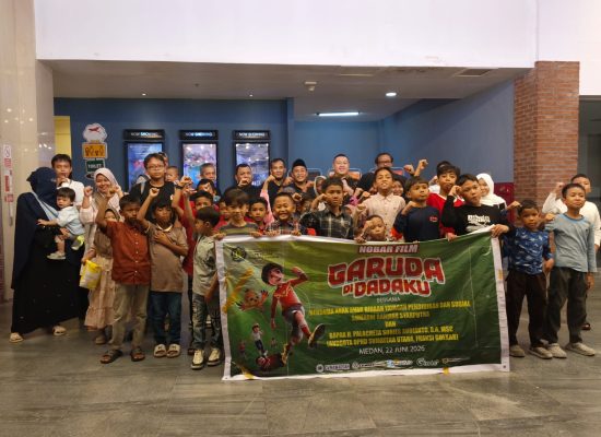 Nobar Penuh Inspirasi, Palacheta dan Mawaddah Group Berbagi Semangat untuk Anak-anak