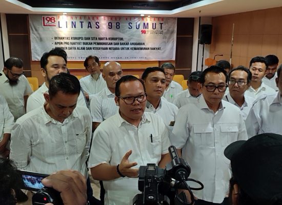 Lintas 98 Sumut Dukung Program Strategis Prabowo-Gibran, Siap Kawal dan Beri Kritik Konstruktif