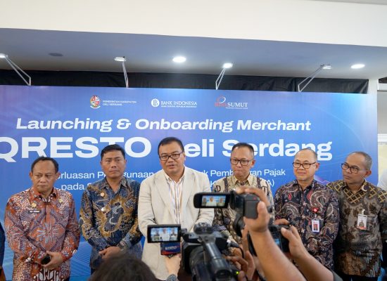Bank Sumut Luncurkan QResto, Deli Serdang Jadi Pelopor Digitalisasi Pajak Restoran