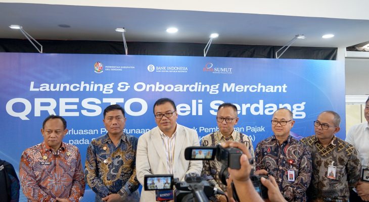 Bank Sumut Luncurkan QResto, Deli Serdang Jadi Pelopor Digitalisasi Pajak Restoran