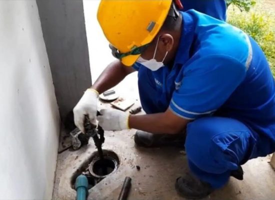 Perumda Tirta Uli Turut Andil Dalam Percepatan Pembangunan Kembali Kios Pajak Parluasan