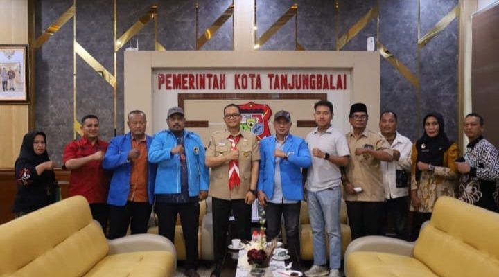 Wakil Wali Kota Tanjungbalai Terima Audiensi dan Kunjungan Silaturahmi DPD KNPI