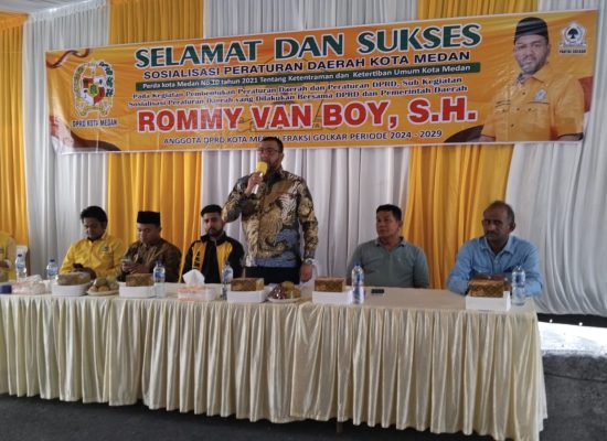 Romi Van Boy Ajak Warga Perangi Narkoba dan Geng Motor dalam Sosialisasi Perda Ketertiban Umum