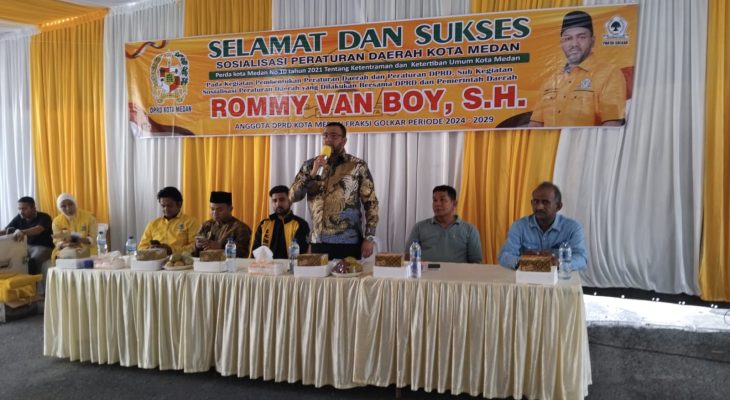 Romi Van Boy Ajak Warga Perangi Narkoba dan Geng Motor dalam Sosialisasi Perda Ketertiban Umum