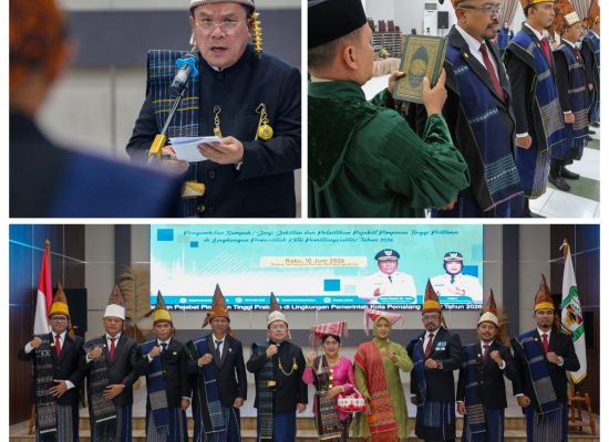 Wali Kota Wesly Lantik 7 Pejabat Eselon II, Tekankan Integritas dan Pelayanan Publik