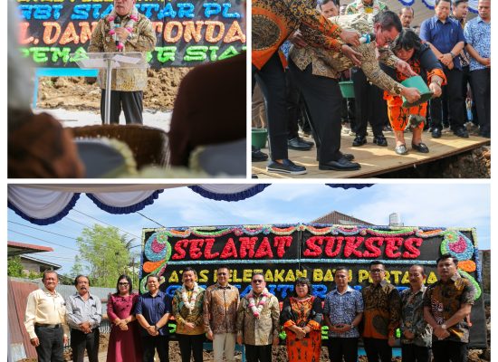 Wesly Silalahi Serahkan Bantuan Pribadi 500 Sak Semen untuk Pembangunan GBI Jalan Danau Tondano