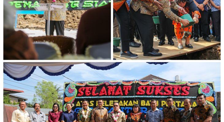 Wesly Silalahi Serahkan Bantuan Pribadi 500 Sak Semen untuk Pembangunan GBI Jalan Danau Tondano