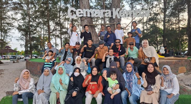 CV Mawaddah Gelar Family Gathering di Pantai Cemara Kembar, Pererat Kebersamaan Keluarga Besar Mawaddah Group