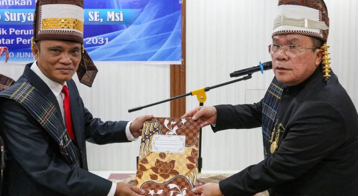 Wali Kota Wesly Lantik Budiman Ricardo Surya Tanjung sebagai Dirtek Perumda Tirta Uli