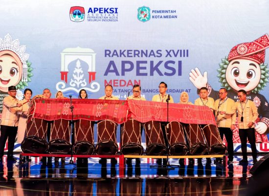 Wali Kota Wesly Hadiri Pembukaan Rakernas XVIII APEKSI, Perkuat Sinergi Pemerintah Kota Hadapi Tantangan Pembangunan Perkotaan