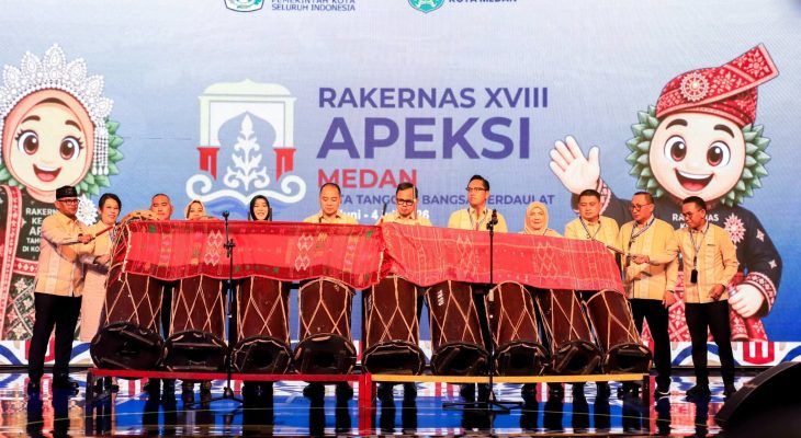 Wali Kota Wesly Hadiri Pembukaan Rakernas XVIII APEKSI, Perkuat Sinergi Pemerintah Kota Hadapi Tantangan Pembangunan Perkotaan