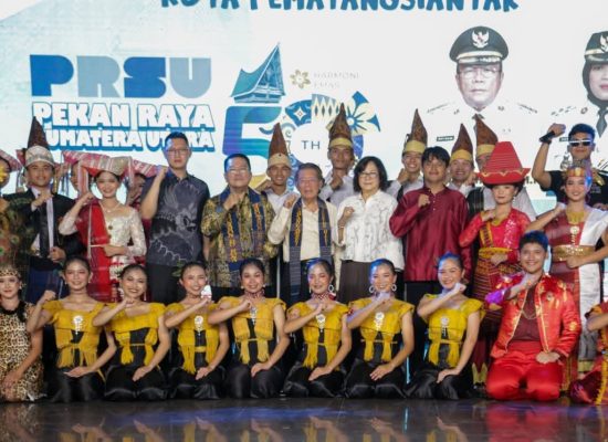 Pagelaran Seni Budaya PRSU, Wali Kota Wesly: Keberagaman Jadi Kekuatan Pematangsiantar