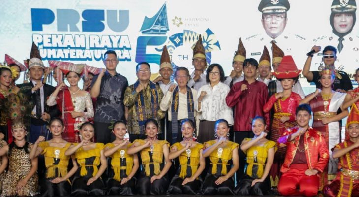 Pagelaran Seni Budaya PRSU, Wali Kota Wesly: Keberagaman Jadi Kekuatan Pematangsiantar