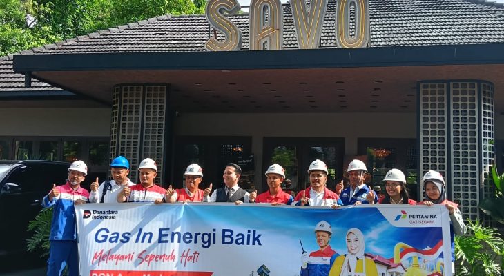 PGN Resmikan Penyaluran Gas Bumi ke Savo Dine & Chill, Dukung Efisiensi Bisnis Kuliner