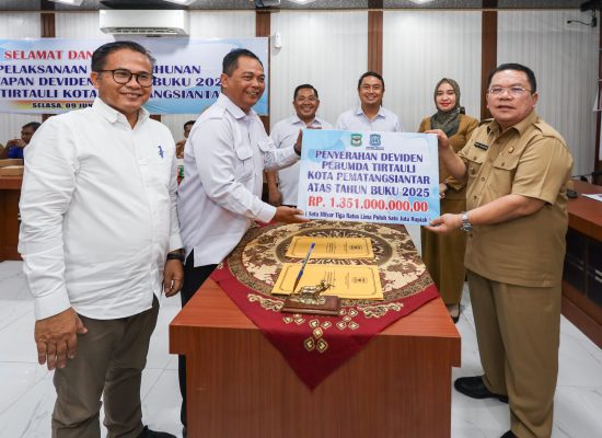 Perumda Air Minum Tirta Uli Peroleh Laba Sebesar 2,8 Milyar Di Tahun Buku 2025