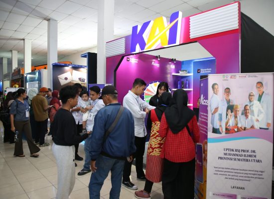 KAI Divre I Sumut Hadirkan Promo Tiket Hingga 20 Persen di Pekan Raya Sumatera Utara