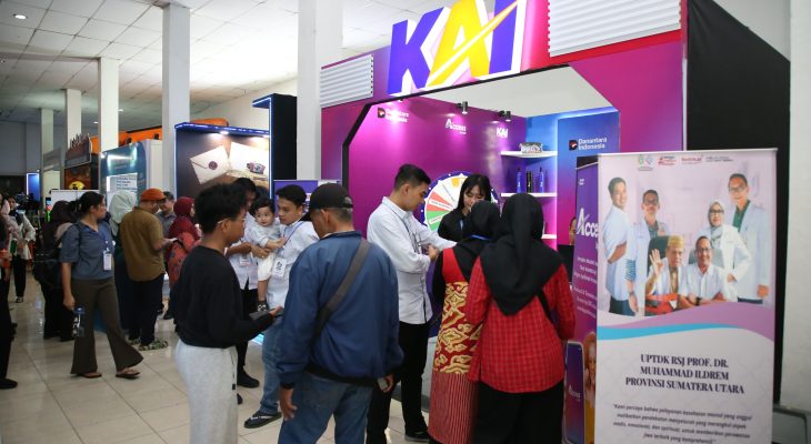 KAI Divre I Sumut Hadirkan Promo Tiket Hingga 20 Persen di Pekan Raya Sumatera Utara
