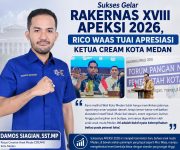 Rakernas XVIII APEKSI 2026 Berjalan Sukses, Ketua CREAM Kota Medan Apresiasi Wali Kota Rico Waas