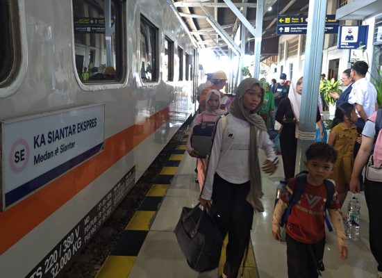Kesadaran Transportasi Aman Meningkat, Penumpang KAI Sumut Tumbuh Lima Persen di Semester I 2026