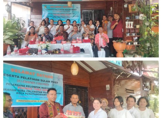 Pelatihan Sulam Payet Pokmas Toba Asri Dimulai, Peserta Diajak Manfaatkan Media Sosial untuk Promosikan Hasil Karya