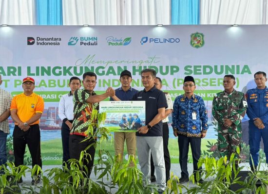Pelindo Regional 1 Tanam 2.500 Pohon di Belawan, Perkuat Komitmen Pelestarian Lingkungan