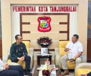 Pemko Tanjungbalai Terima Bantuan 25 Lampu PJU Tenaga Surya dari Kemenhub RI