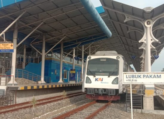 Penumpang Tumbuh 6 Persen, Stasiun Lubuk Pakam Manjakan Pelanggan dengan Belasan Pilihan Jadwal KA