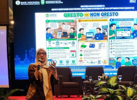Bapenda Kota Medan Jadi Narasumber, QRESTO Tampil sebagai Best Practice pada Capacity Building TP2DD Regional Sumatera 2026 di Palembang