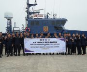 Perkuat Pengawasan Perbatasan, Bea Cukai Langsa dan Imigrasi Gelar Patroli Laut Terpadu di Pesisir Timur Aceh