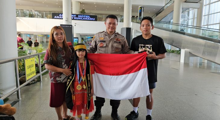 Siswi SD Labuhanbatu Raih Emas ASMC 2026 Malaysia
