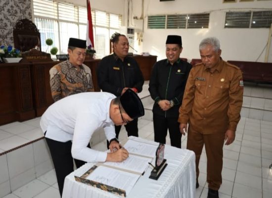 DPRD Kota Tanjungbalai Sahkan Perda Pertanggungjawaban Pelaksanaan APBD 2025