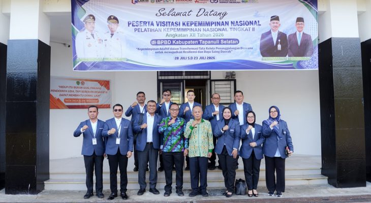 Peserta PKN Tingkat II Angkatan XII Lakukan Visitasi Kepemimpinan Nasional di Tapsel, Dorong Transformasi Mitigasi Bencana Berbasis Data