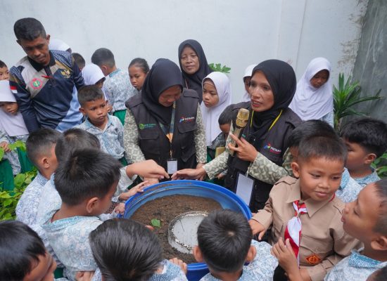 Peringati Hari Anak Nasional 2026, Pertamina Patra Niaga Sumbagut Edukasi Pengelolaan Sampah kepada Ratusan Anak di Medan dan Batam