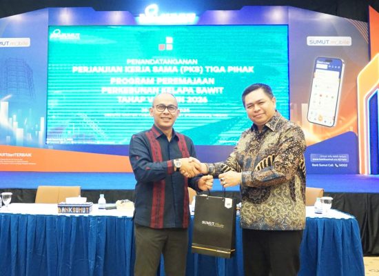Bank Sumut Buka Akses Dana PSR Rp44,5 Miliar untuk Pekebun Sawit Sumatera Utara