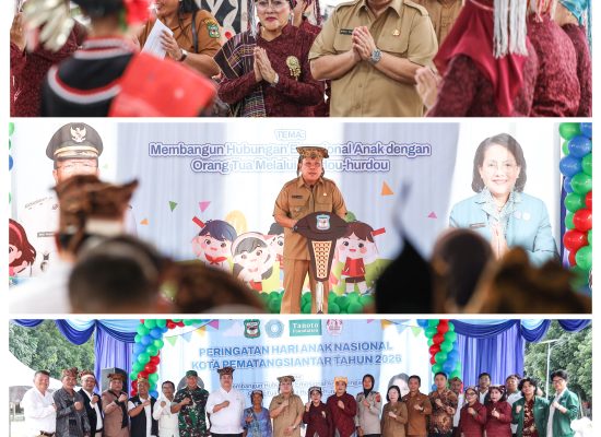 Hari Anak Nasional di Pematangsiantar, Wali Kota Wesly Angkat Tradisi Urdou-urdou sebagai Pengasuhan Penuh Kasih