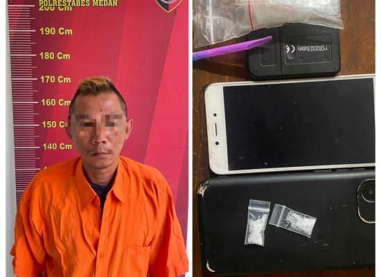 Edarkan Sabu di Parkiran Oyo, Pria Ini Tak Berkutik Ditangkap Polisi