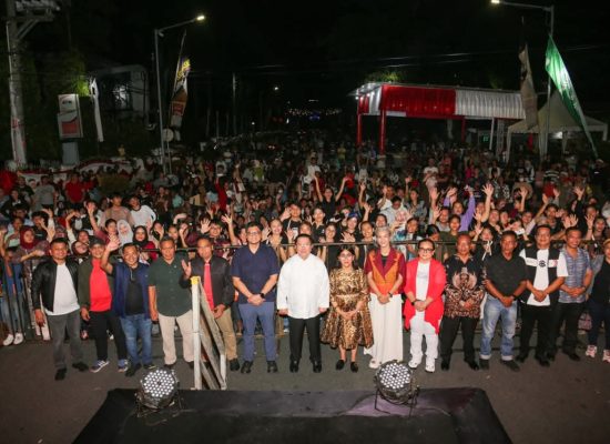 Hadiri Konser Merah Putih, Wali Kota Wesly Ajak Jadikan Semangat Kemerdekaan sebagai Energi Positif