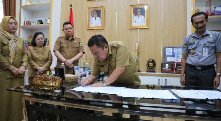 Pemko Pematangsiantar dan Kanwil Kemenkum Sumut Tandatangani Kerja Sama Pelayanan dan Pembangunan Hukum di Daerah