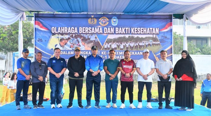 Pelindo Regional 1 Cabang Belawan Turut Sukseskan Pelaksanaan Car Free Day Perdana di Belawan