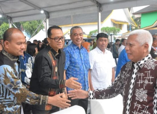 Wali Kota dan Wakil Wali Kota Tanjungbalai Hadiri Penutupan PRSU ke-50, Perputaran Ekonomi Capai Rp50 Miliar